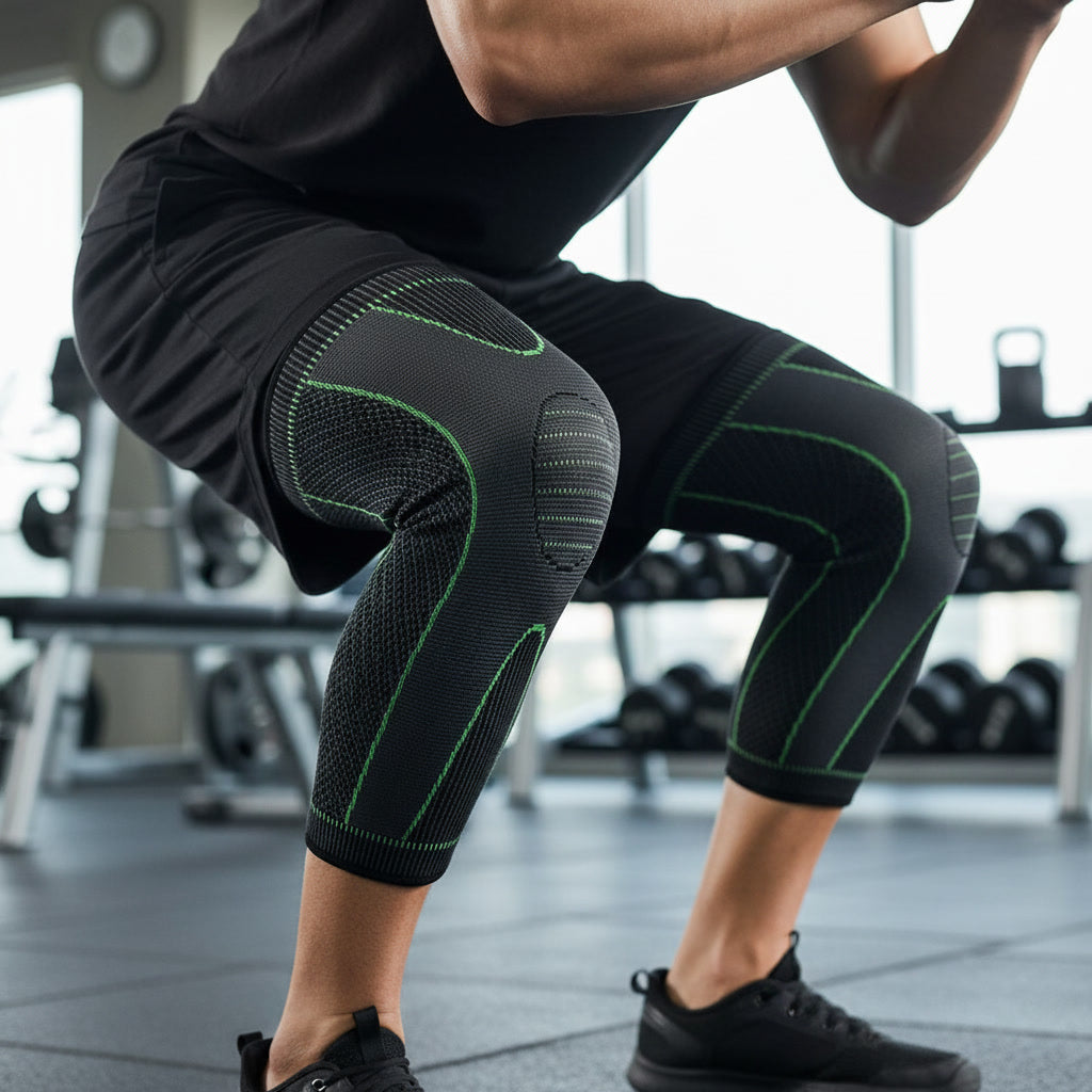 Rodillera de Compresión Pro – Soporte Total para Deporte y Dolor de Rodilla